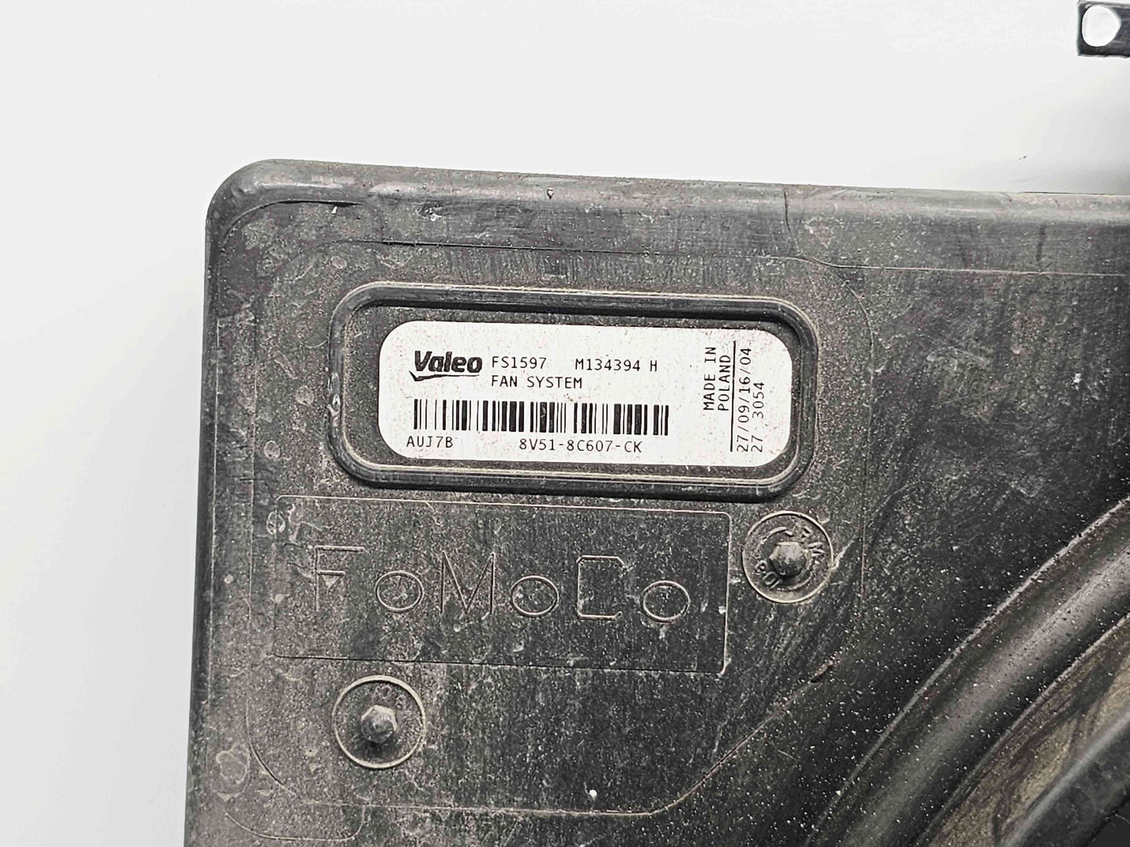 Electroventilator Ford Fiesta 6 facelift [Fabr 2008-2019] 8V51-8C607-CK 1.5 TDCI UGJC 70KW / 95CP - imagine 2