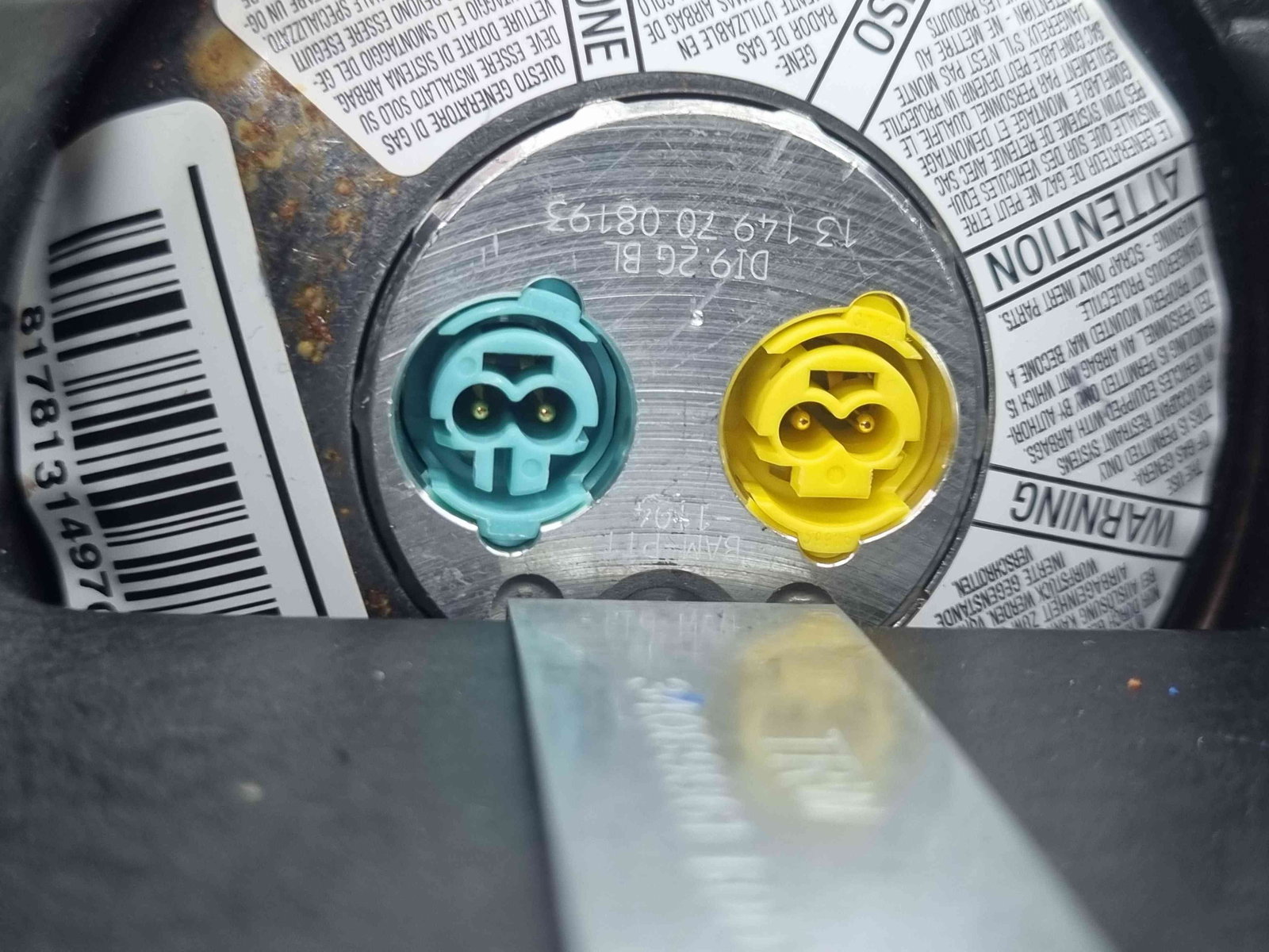 Airbag pasager Opel Corsa D [Fabr 2006-2013] 13366662 - imagine 4