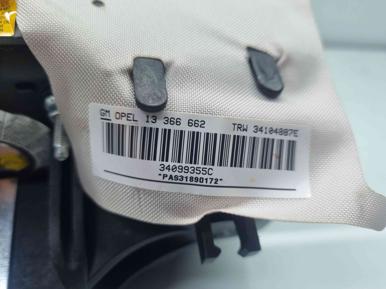 Airbag pasager Opel Corsa D [Fabr 2006-2013] 13366662 - imagine 6