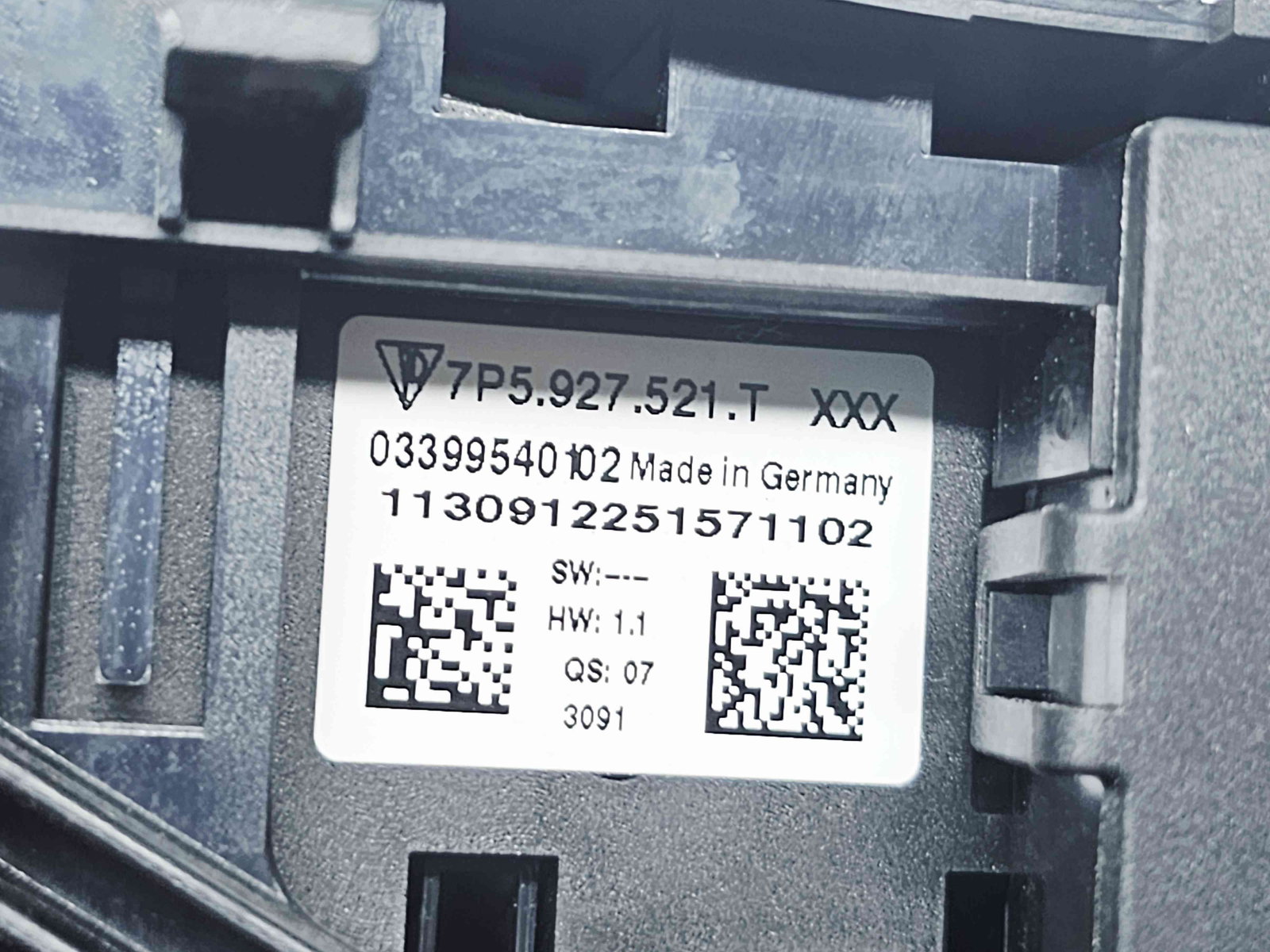 Butoane comenzi consola centrala PORSCHE Cayenne (92A) [Fabr 2010-2017] 7P5927127CH / 7P5927521T - imagine 5