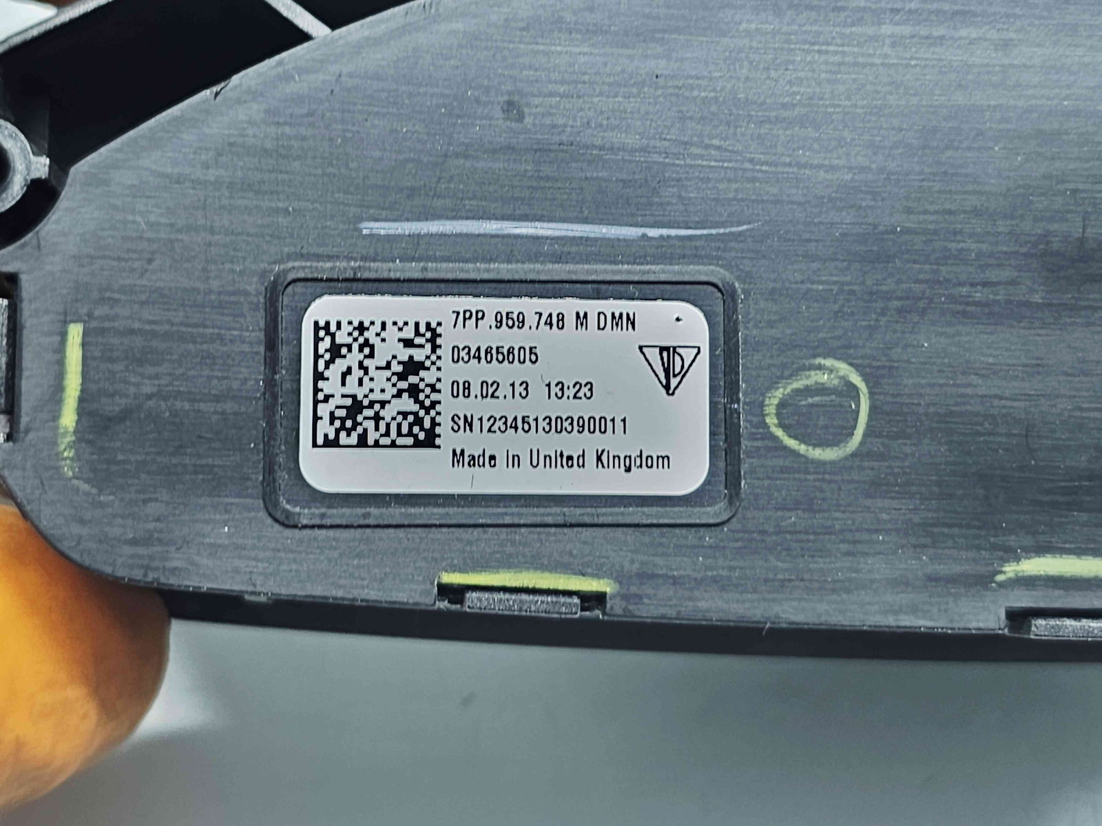 Butoane comenzi scaune PORSCHE Cayenne (92A) [Fabr 2010-2017] 7PP959748M - imagine 5