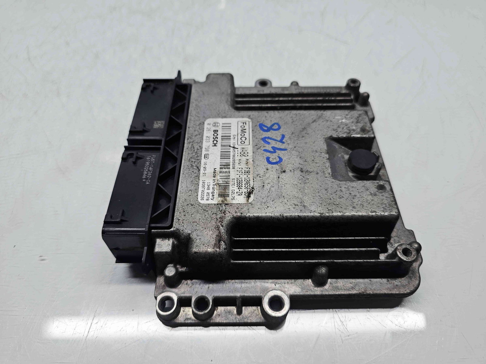 Calculator motor ECU Ford Fiesta 6 facelift [Fabr 2008-2019] F1B1-12A650-BDA 1.5 TDCI UGJC 70KW / 95CP - imagine 1
