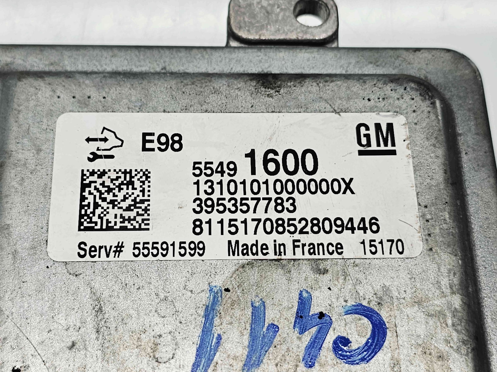 Calculator motor ECU Opel Astra J [Fabr 2009-2015] 55491600 1.6 cdti B16DTL 81KW / 110CP - imagine 4