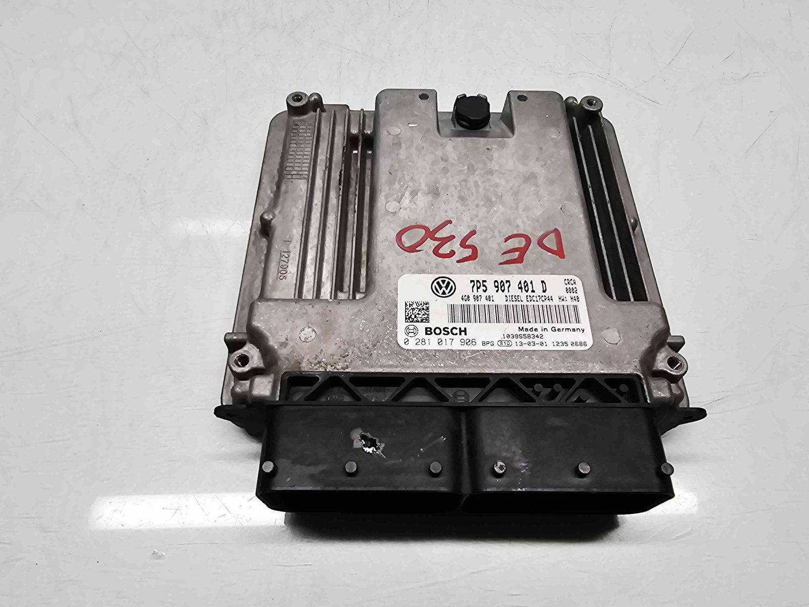 Calculator motor ECU PORSCHE Cayenne (92A) [Fabr 2010-2017] 7P5907401D / 4G0907401 3.0 TDI CRCA 180KW / 245CP - imagine 2