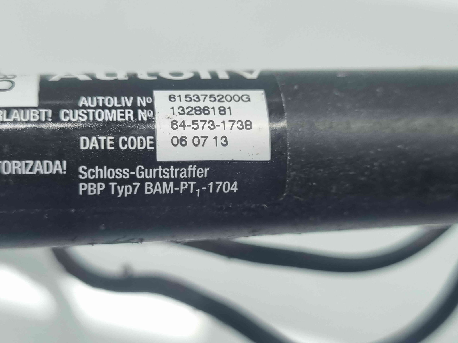 Capsa centura dreapta fata Opel Corsa D [Fabr 2006-2013] 13286181 - imagine 4