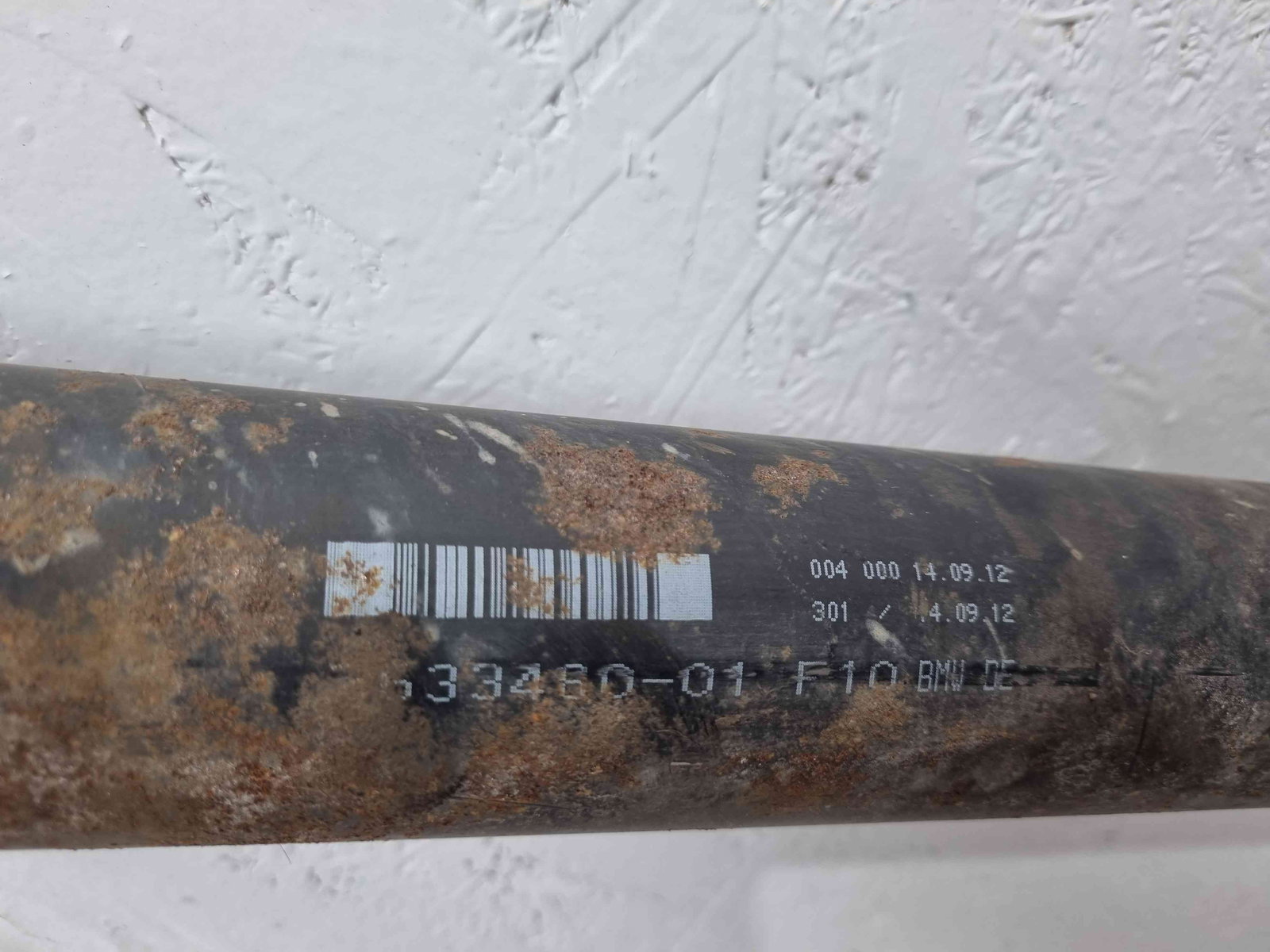 Cardan Bmw 5 (F10) [Fabr 2011-2016] 7633480-01 2.0 N47D20 160KW / 218CP - imagine 5