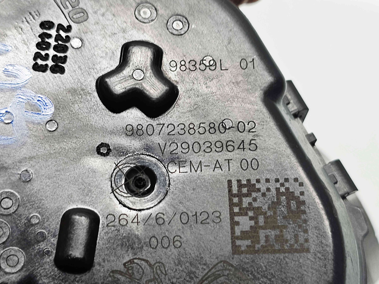 Clapeta acceleratie Ford Fiesta 6 facelift [Fabr 2008-2019] 9807238580-02 1.5 TDCI UGJC 70KW / 95CP - imagine 5