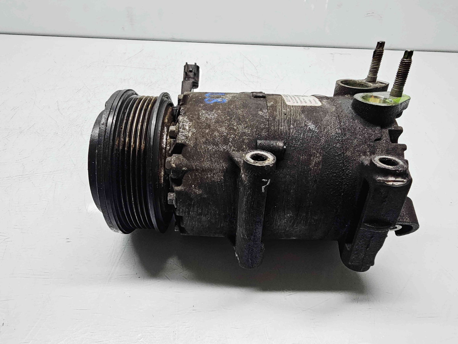 Compresor clima Ford Fiesta 6 facelift [Fabr 2008-2019] AV11-19D629-BC 1.5 TDCI UGJC 70KW / 95CP - imagine 5