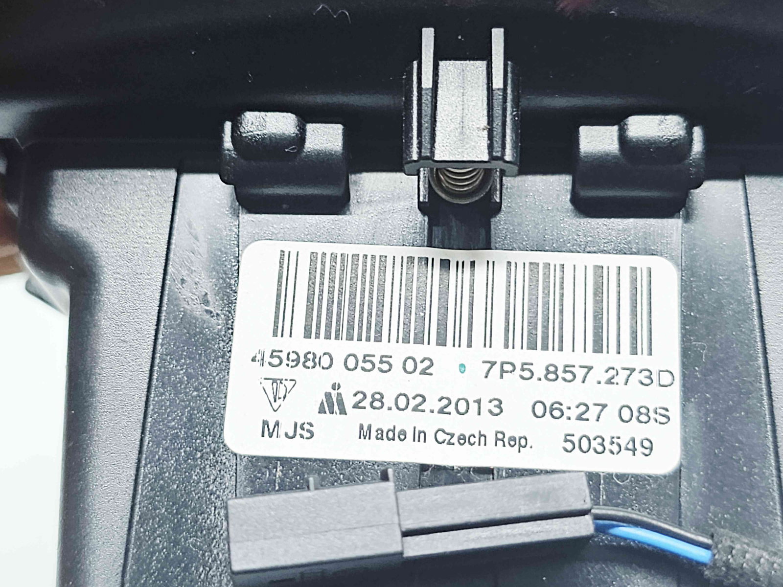 Consola centrala PORSCHE Cayenne (92A) [Fabr 2010-2017] 7P5857273D - imagine 4