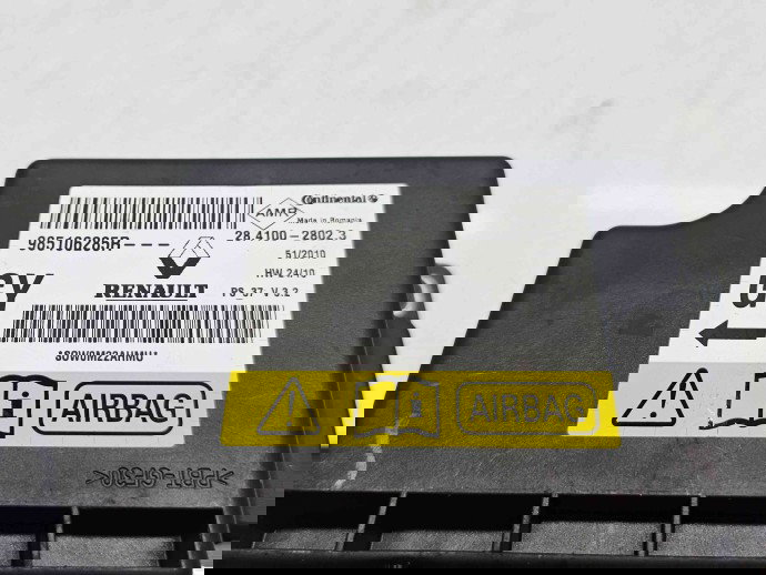 Calculator airbag Renault Megane 3 (B95) [Fabr 2008-2016] 985106285R 1.6 Benz K4M858 81KW / 110CP