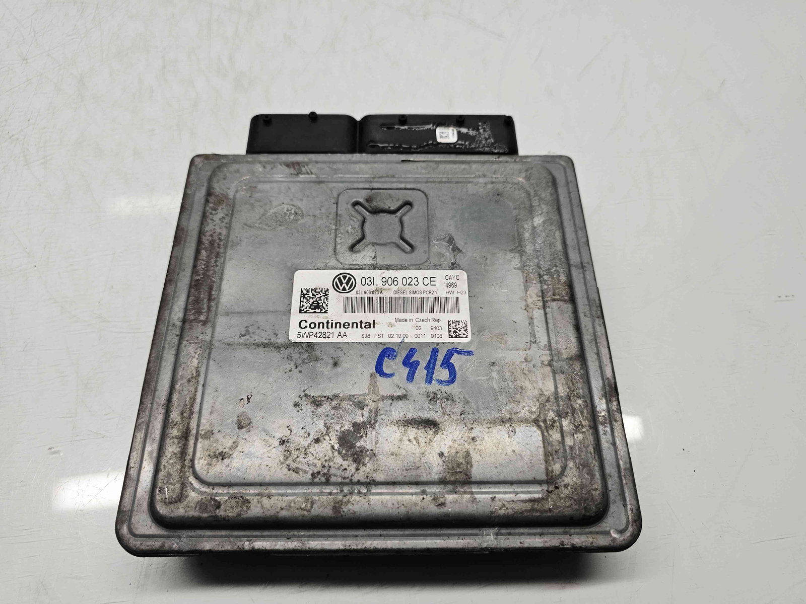 Calculator motor ECU Volkswagen Golf 6 (5K1) [Fabr 2009-2013] 03L906023CE 1.6 TDI CAYC 77KW / 105CP - imagine 2