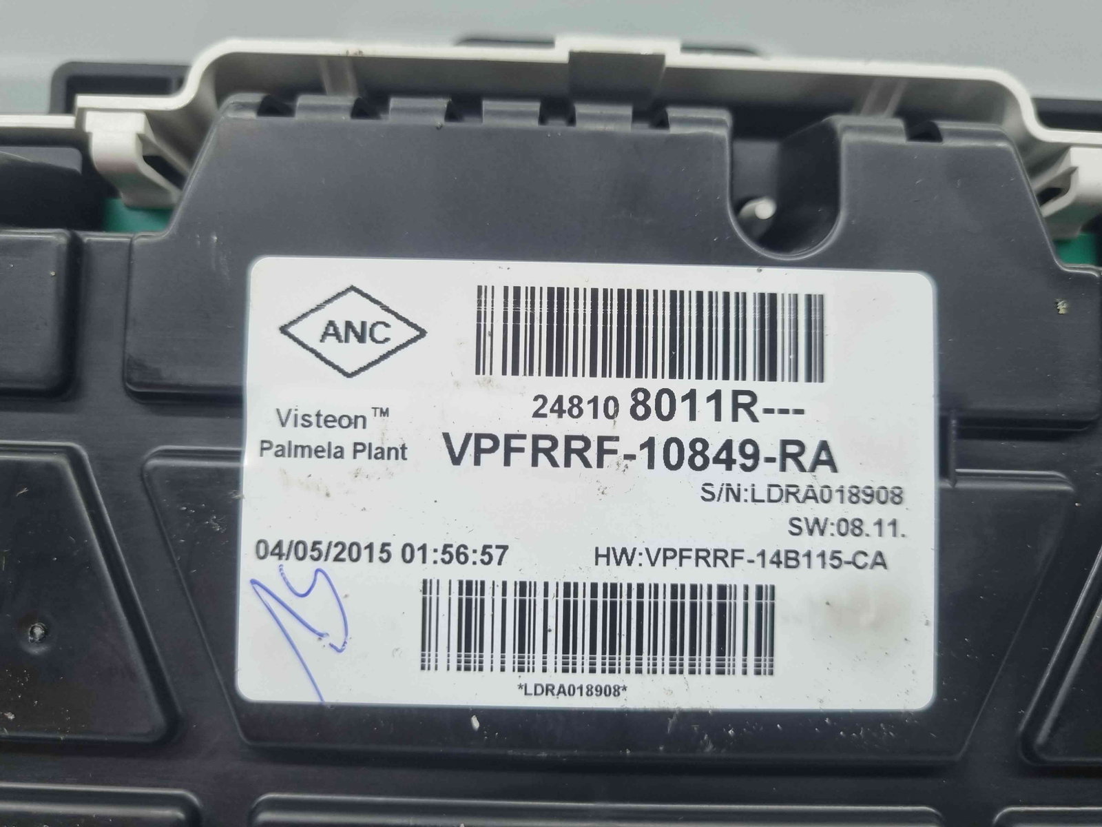 Ceas bord Renault Captur (X87) [Fabr 2013-2017] 248108011R - imagine 10