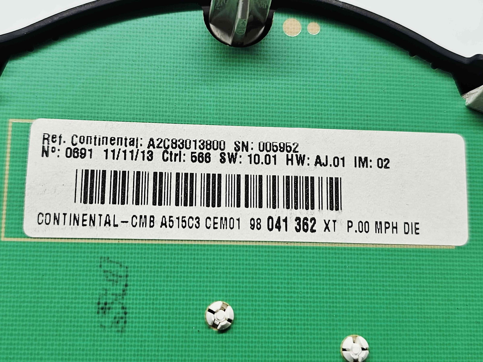 Ceas bord Citroen DS3 [Fabr 2009-2015] 98041362XT - imagine 4