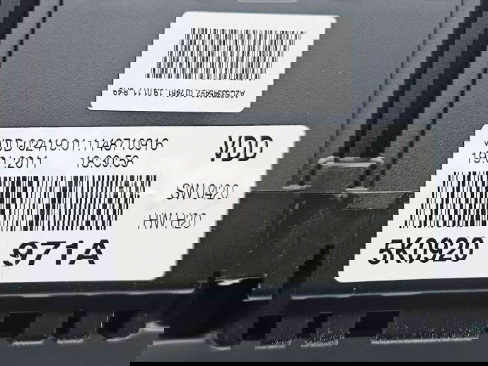  Ceas bord Volkswagen Golf 6 (5K1) [Fabr 2009-2013] 5K0920971A