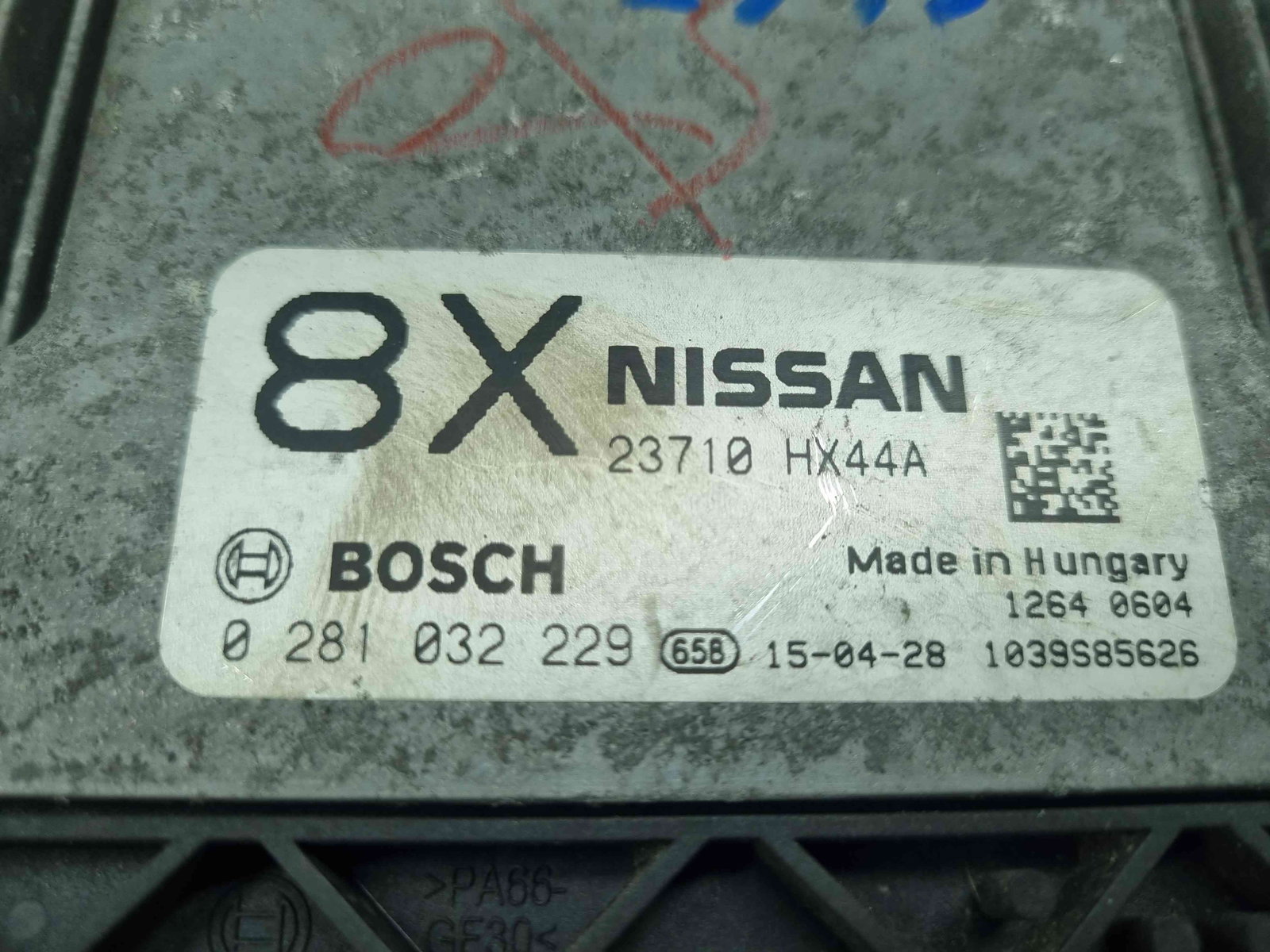 Calculator motor ECU Nissan X-Trail (T32) [Fabr 2013-prezent] 23710 HX44A 1.6 DCI R9M408 96KW / 130CP - imagine 6