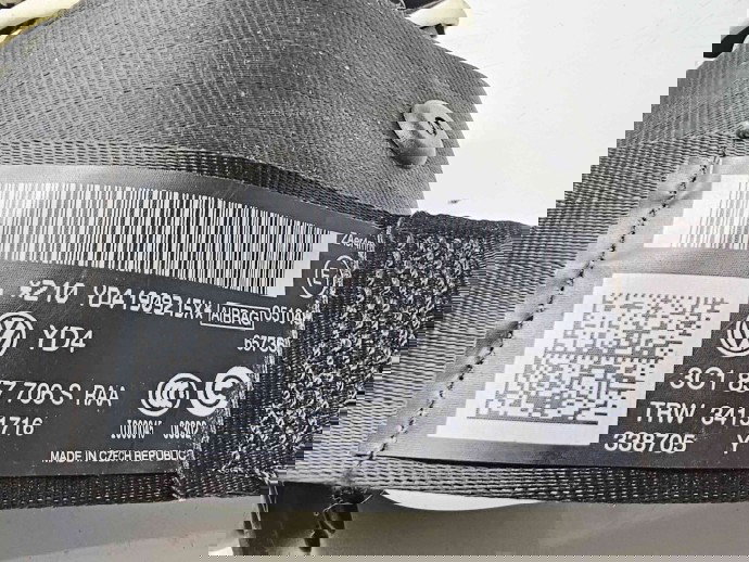  Centura dreapta fata Volkswagen Passat CC (358) Facelift [Fabr 2012-2016] 3C1857706S