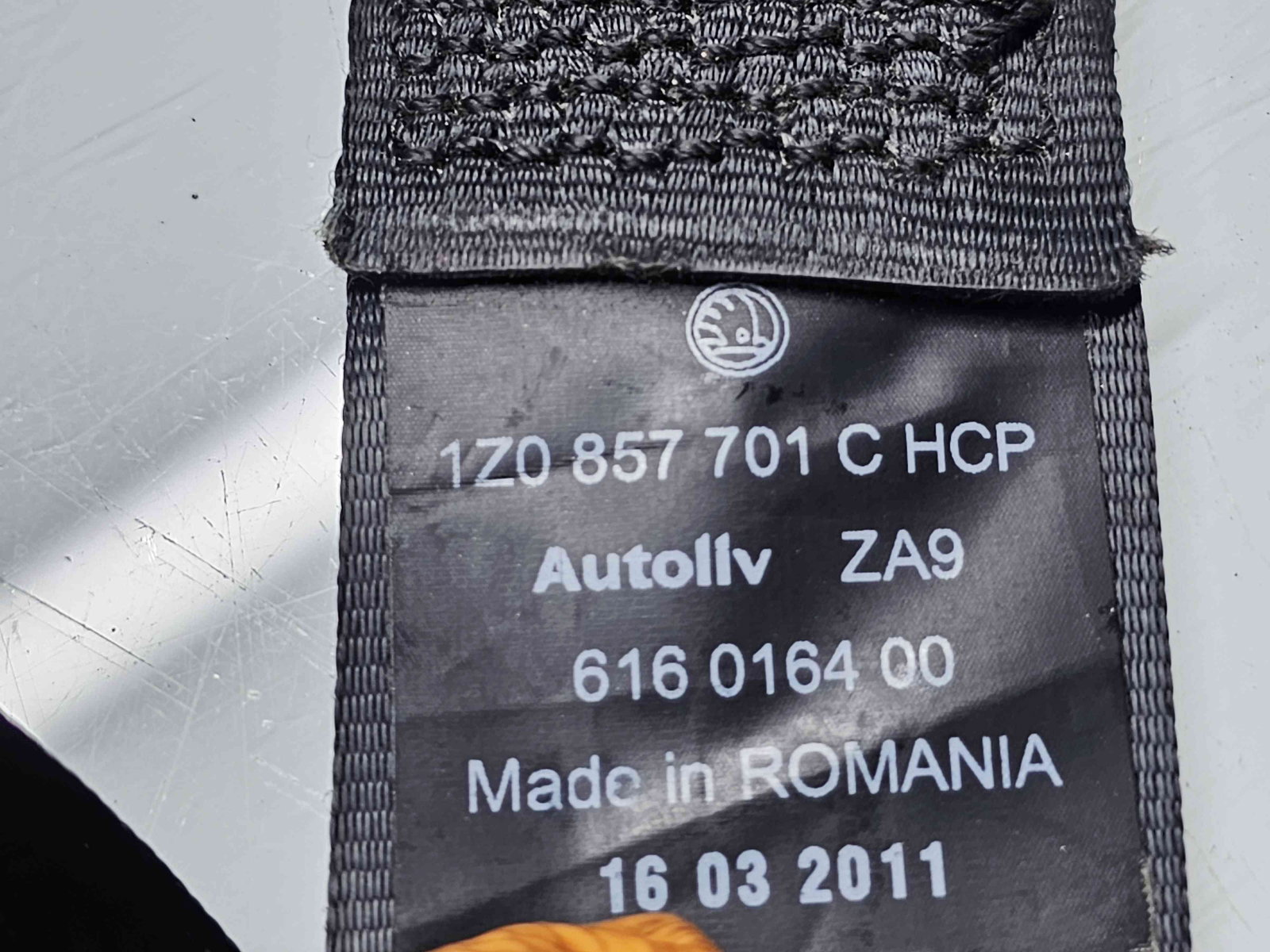 Centura dreapta fata Skoda Octavia 2 Combi (1Z5) [Fabr 2004-2013] Facelift 1Z0857702C - imagine 5