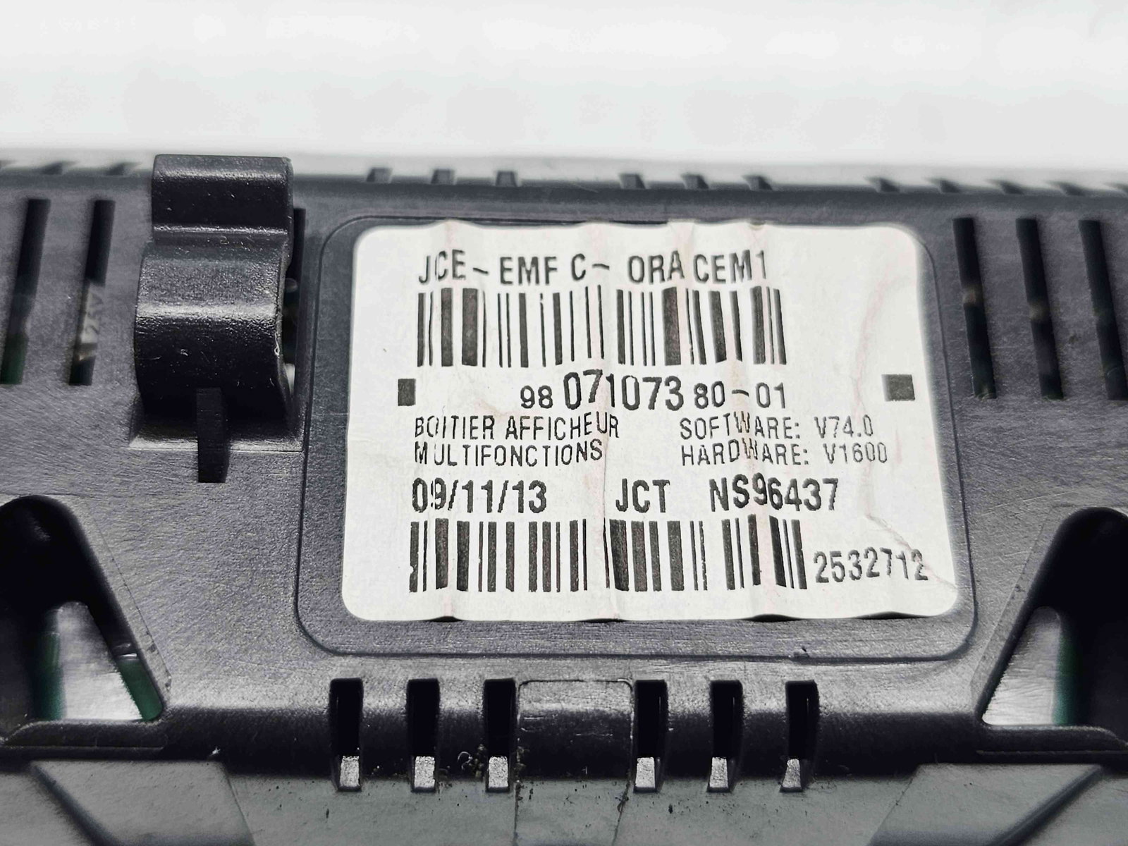 Display bord Citroen DS3 [Fabr 2009-2015] 9807107380-01 - imagine 6