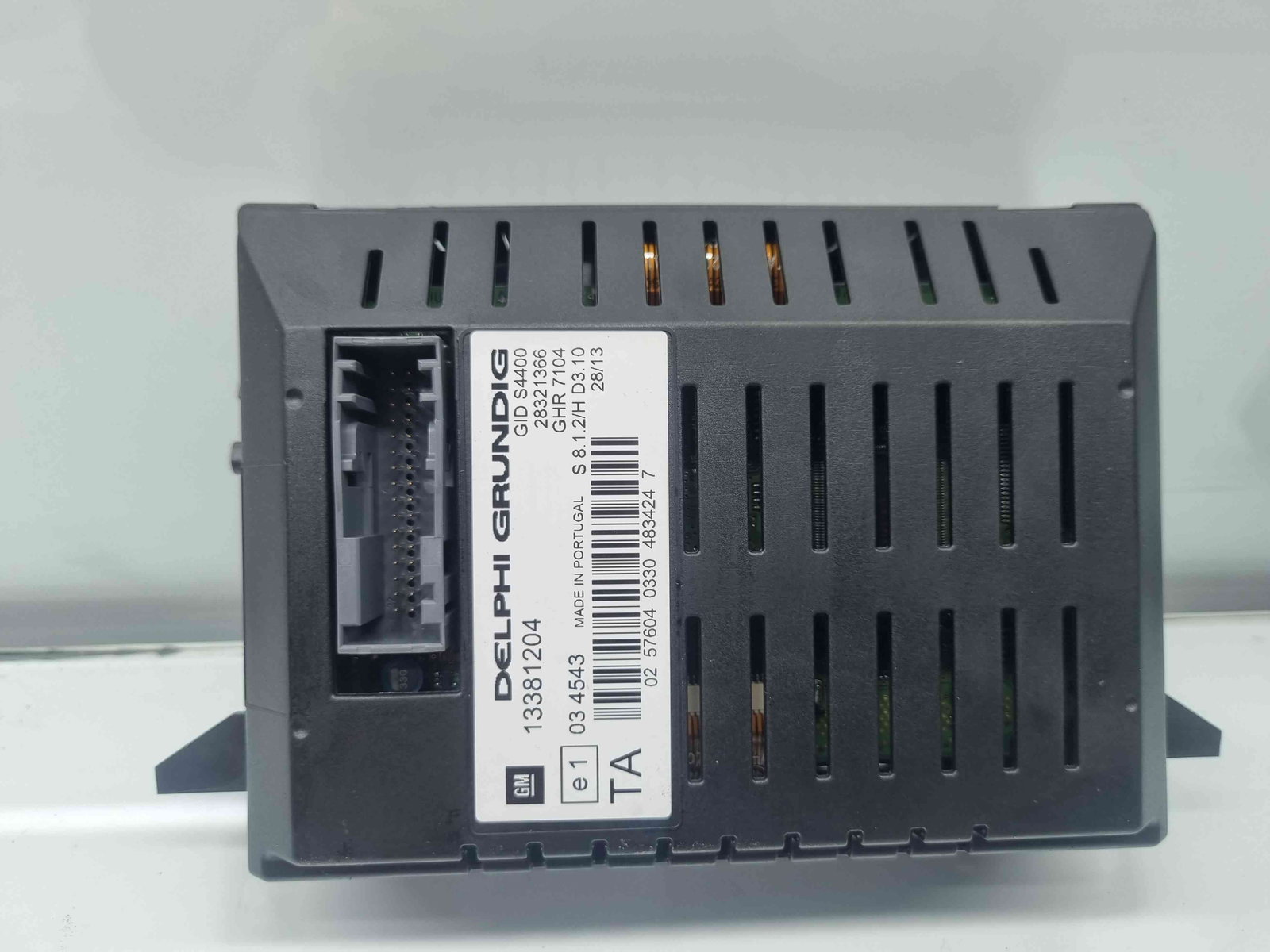 Display bord Opel Corsa D [Fabr 2006-2013] 13381204 - imagine 2