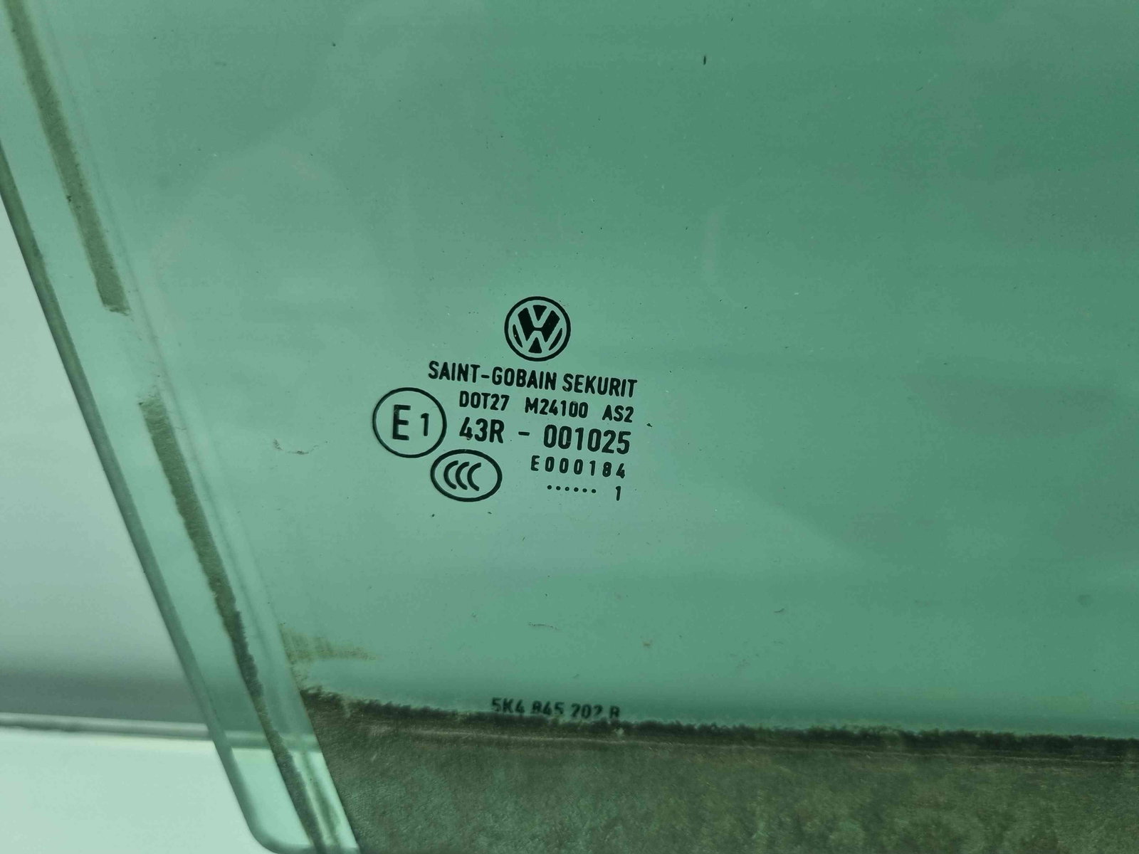 Geam usa dreapta fata Volkswagen Golf 6 (5K1) [Fabr 2009-2013] - imagine 2