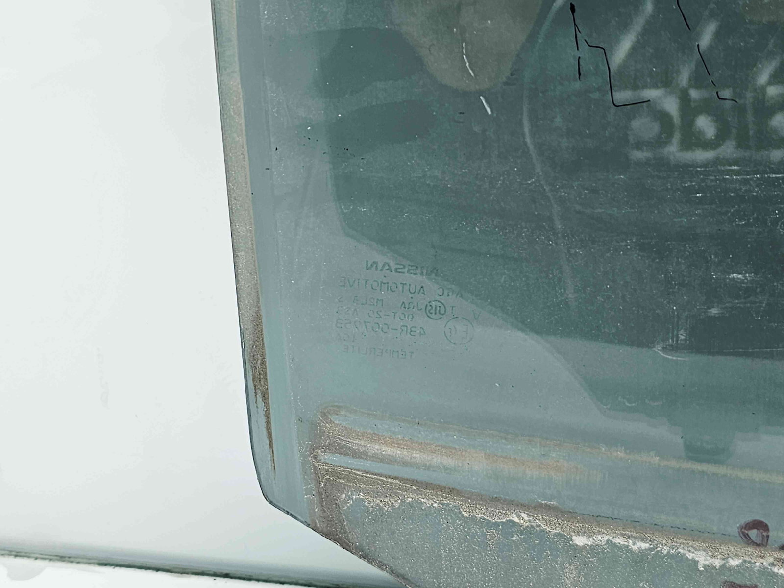 Geam usa dreapta spate Nissan X-Trail (T32) [Fabr 2013-prezent] - imagine 2