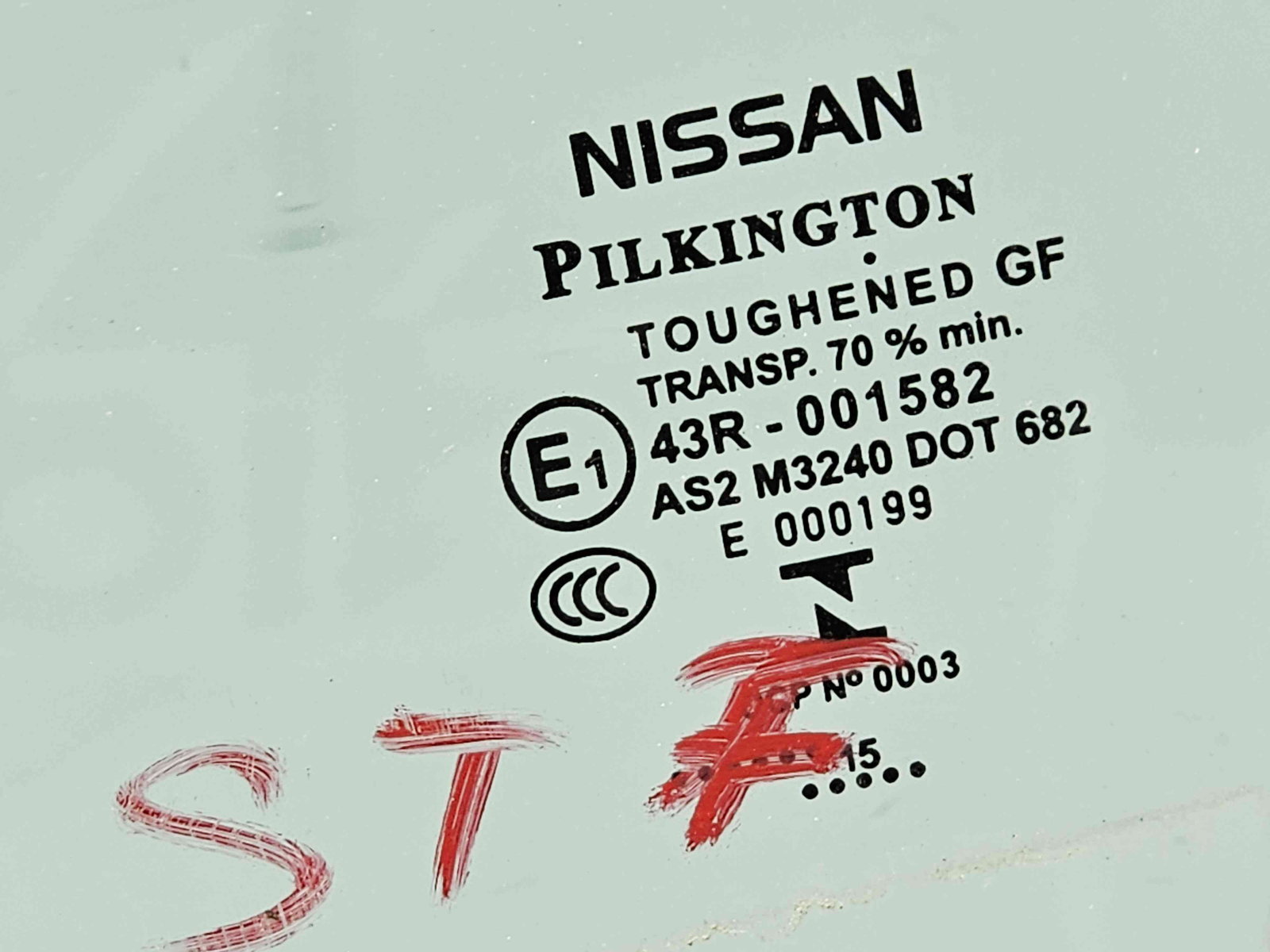 Geam usa stanga fata Nissan Qashqai (2) [Fabr 2013-2017] - imagine 2