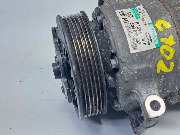 Compresor clima Audi A3 Sportback (8PA) [Fabr 2004-2013] 5N0820803 1.9 TDI BXE 77KW / 105CP  