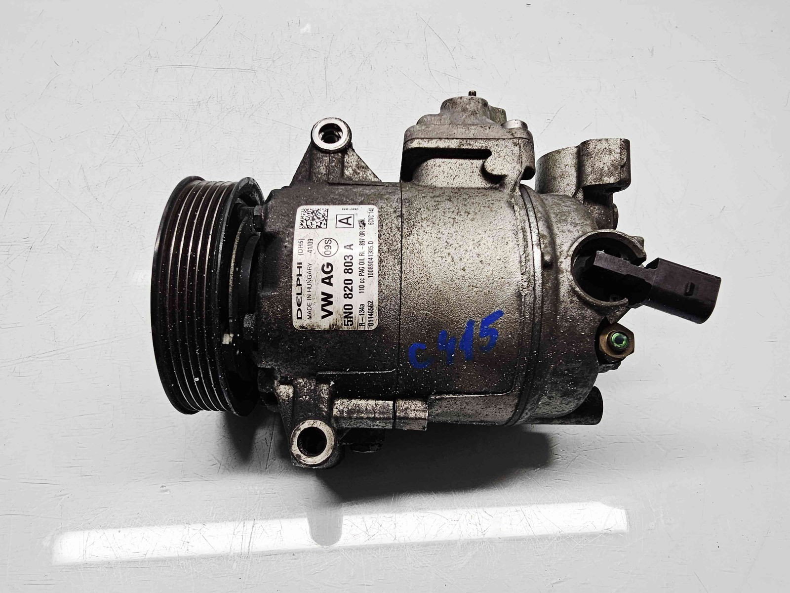 Compresor clima Skoda Octavia 2 (1Z3) [Fabr 2004-2013] 5N0820803A 1.6 TDI CAYC 77KW / 105CP - imagine 1