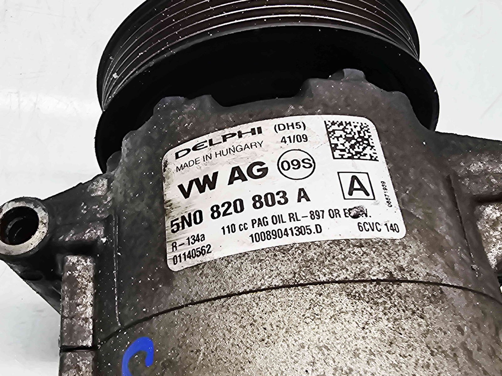 Compresor clima Skoda Octavia 2 (1Z3) [Fabr 2004-2013] 5N0820803A 1.6 TDI CAYC 77KW / 105CP - imagine 3