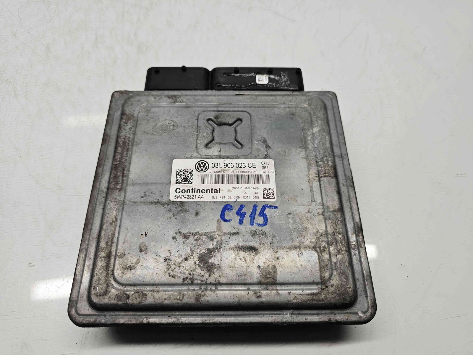 Calculator motor ECU Volkswagen Passat B7 (362) [Fabr 2010-2014] 03L906023CE 1.6 TDI CAYC 77KW / 105CP - imagine 4