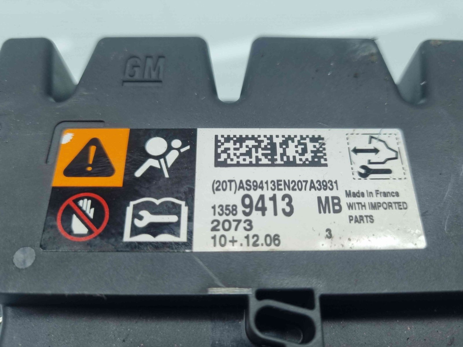 Calculator airbag Opel Astra J [Fabr 2009-2015] 13589413 2.0 CDTI A20DT 121KW / 165CP - imagine 2