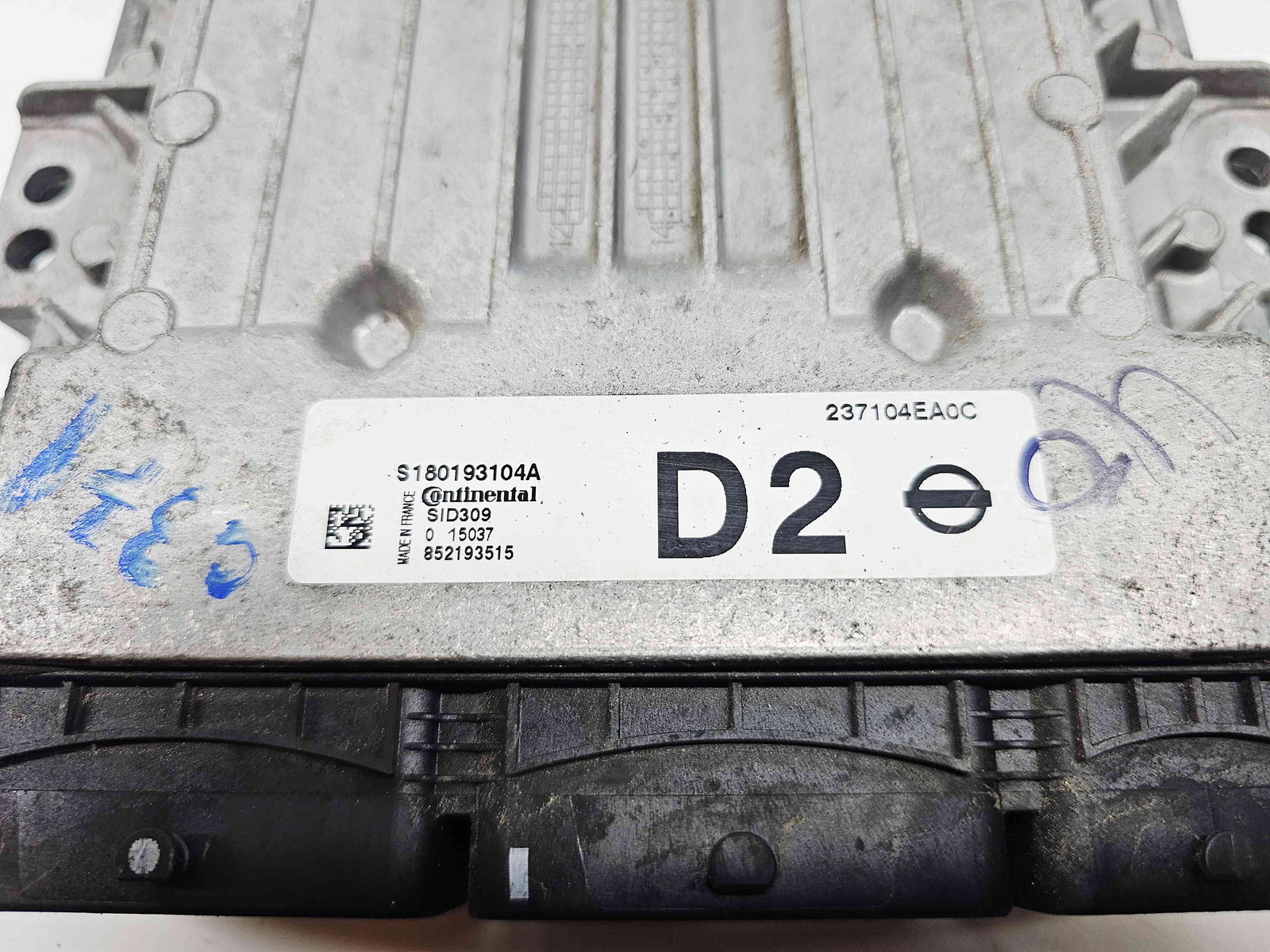 Calculator motor ECU Nissan Qashqai (2) [Fabr 2013-2017] 237104EA0C 1.5 DCI K9K 81KW / 110CP - imagine 2