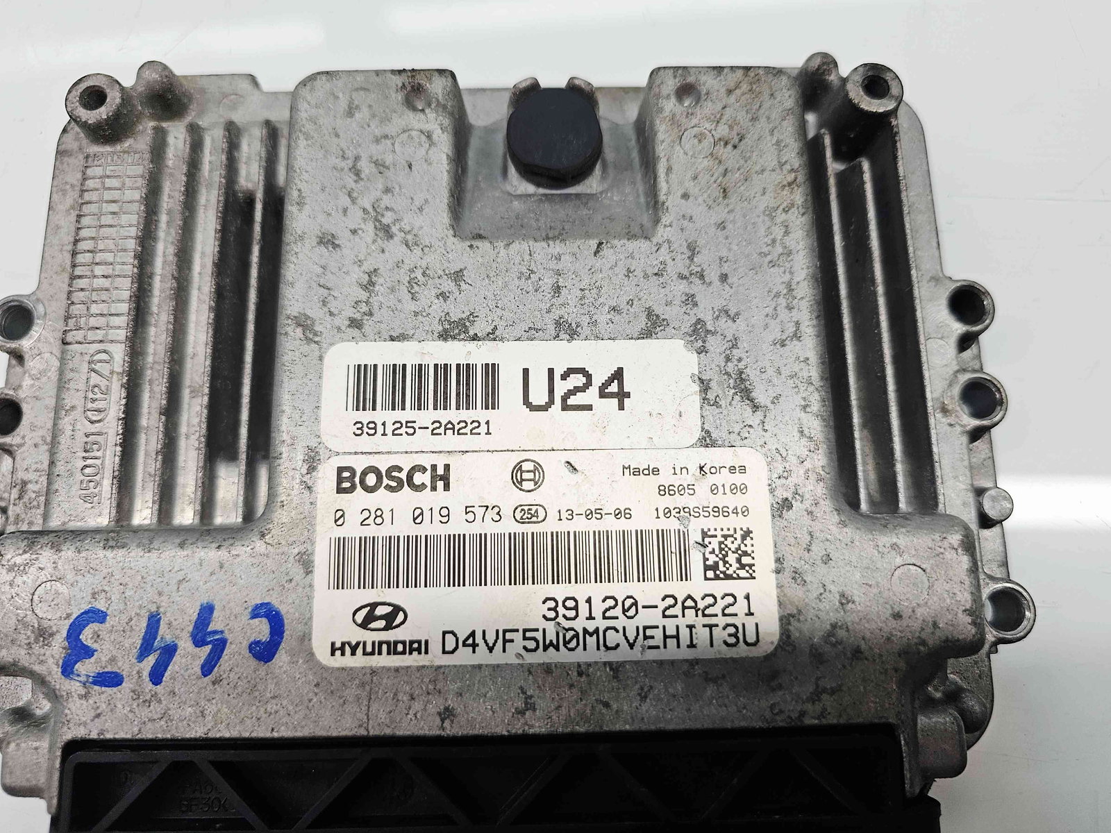 Calculator motor ECU Hyundai i40 Wagon [Fabr 2012-2019] 39120-2A221 1.7 CRDI D4FD 100KW / 136CP - imagine 2