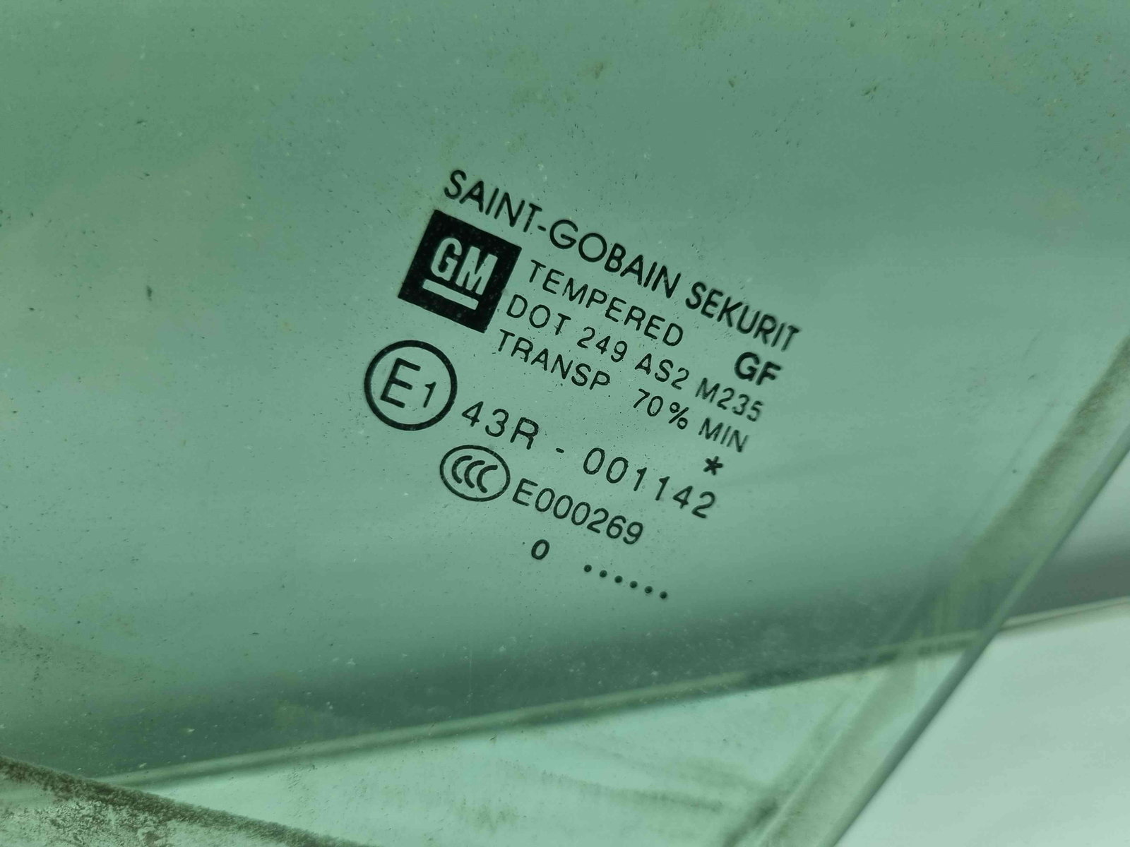 Geam usa stanga spate Opel Corsa D [Fabr 2006-2013] - imagine 2