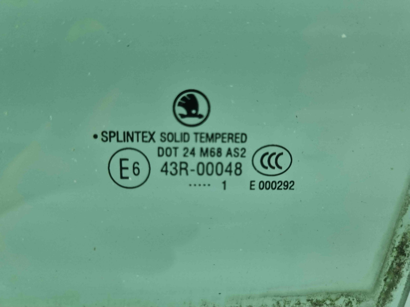 Geam usa stanga spate Skoda Octavia 2 Combi (1Z5) [Fabr 2004-2013] Facelift - imagine 2