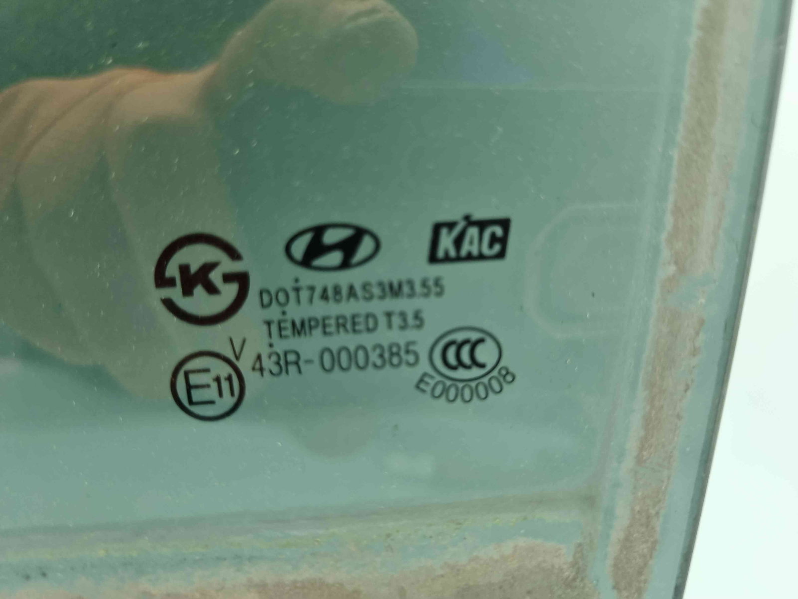 Geam usa stanga spate Hyundai i40 Wagon [Fabr 2012-2019] - imagine 2