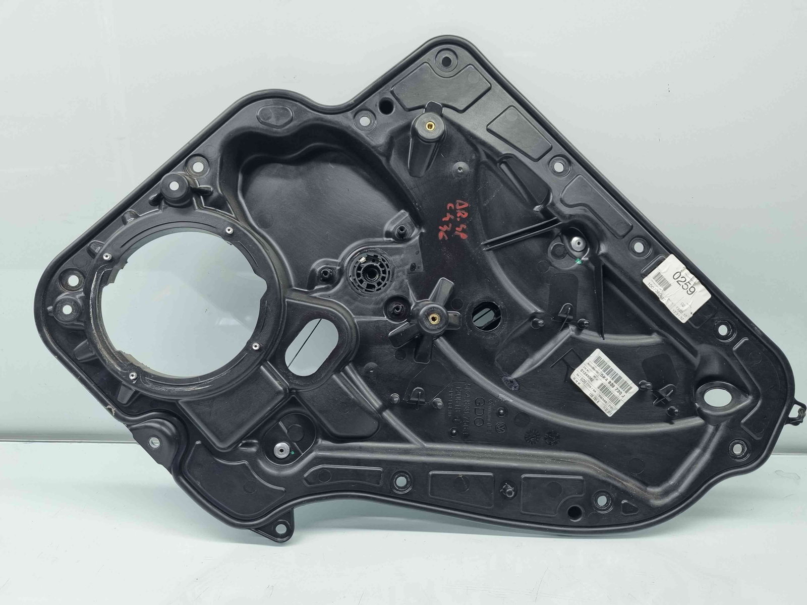 Macara electrica geam dreapta spate Volkswagen Golf 6 (5K1) GTD [Fabr 2009-2013]