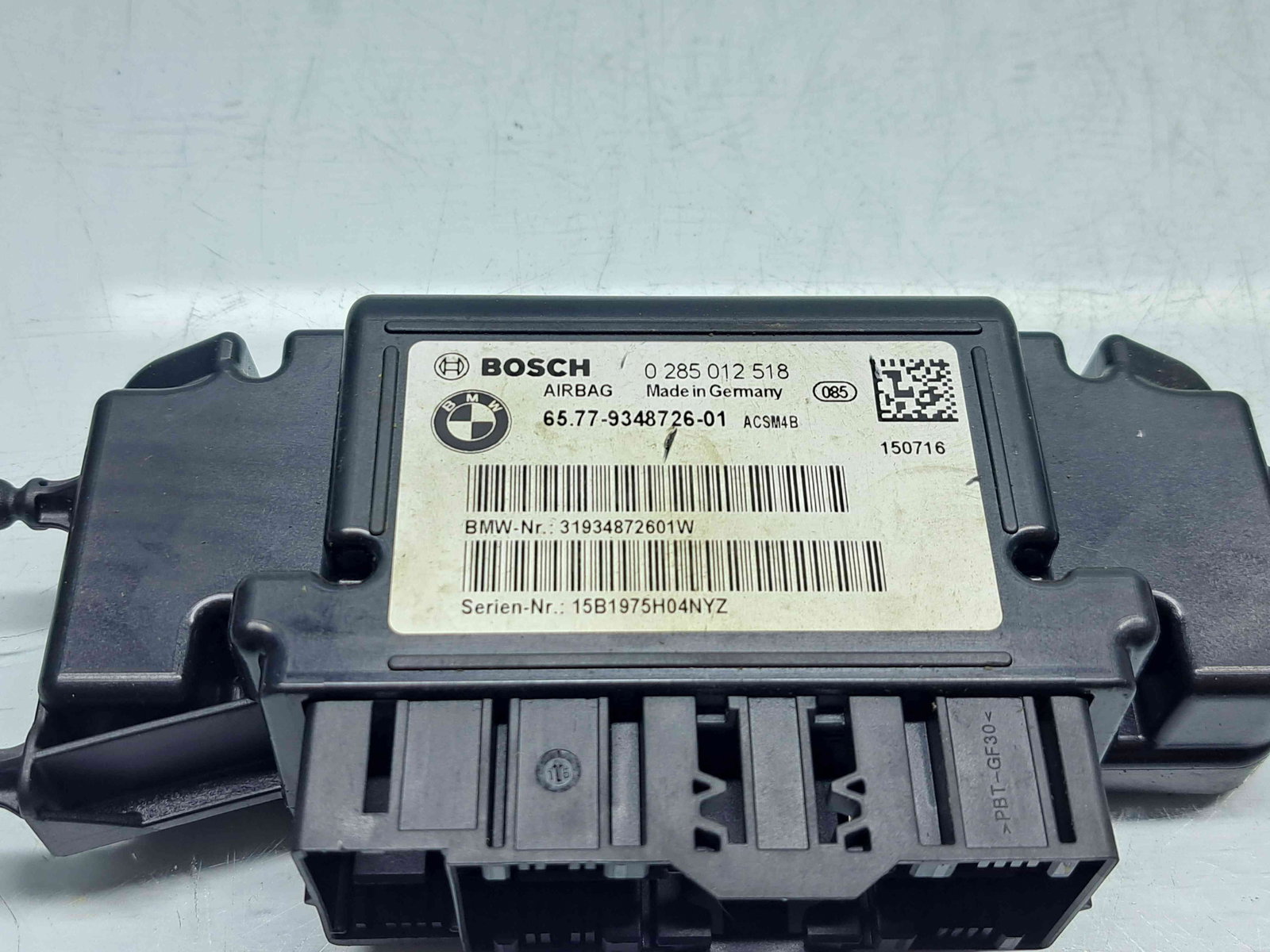 Modul confort Bmw 1 (F20) Facelift [Fabr 2011-2017] 9348726-01 - imagine 2