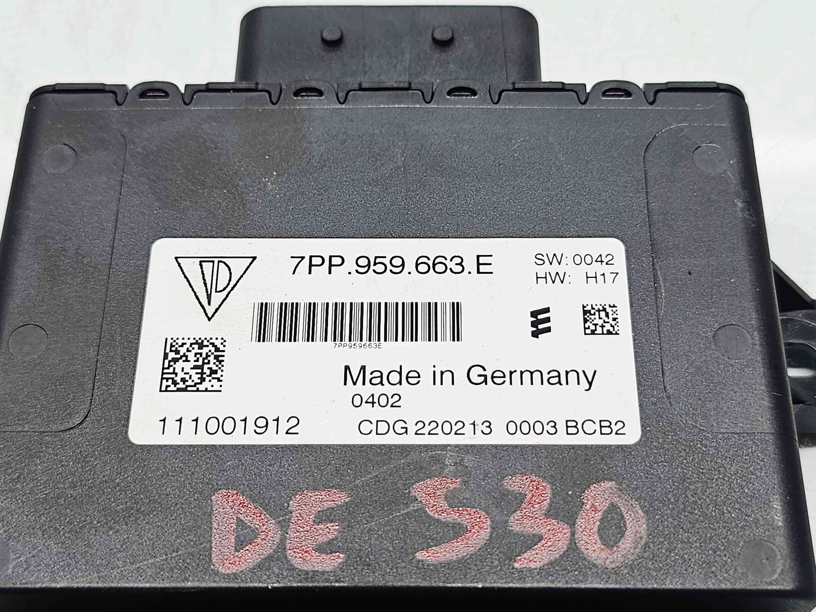 Modul confort PORSCHE Cayenne (92A) [Fabr 2010-2017] 7PP959663E - imagine 3