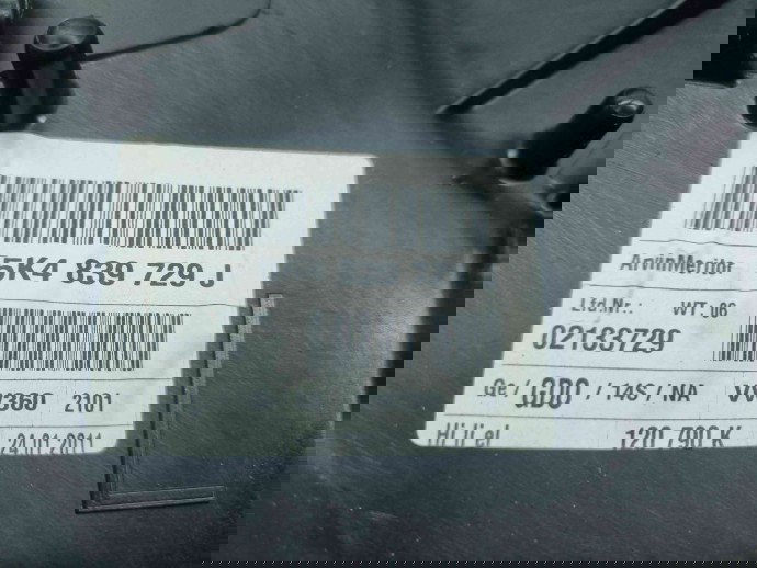 Macara electrica geam stanga spate Volkswagen Golf 6 (5K1) [Fabr 2009-2013]