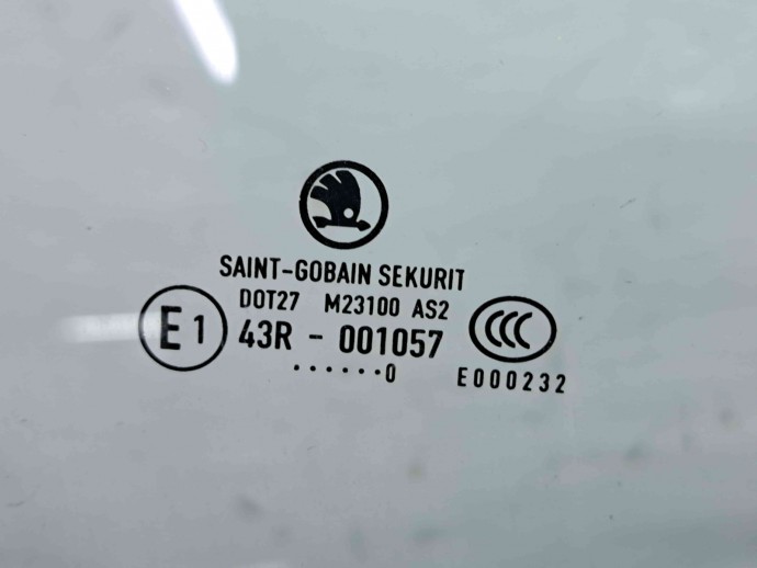 Geam usa dreapta fata Skoda Fabia 2 Combi (5J, 545) [Fabr 2007-2014] OEM