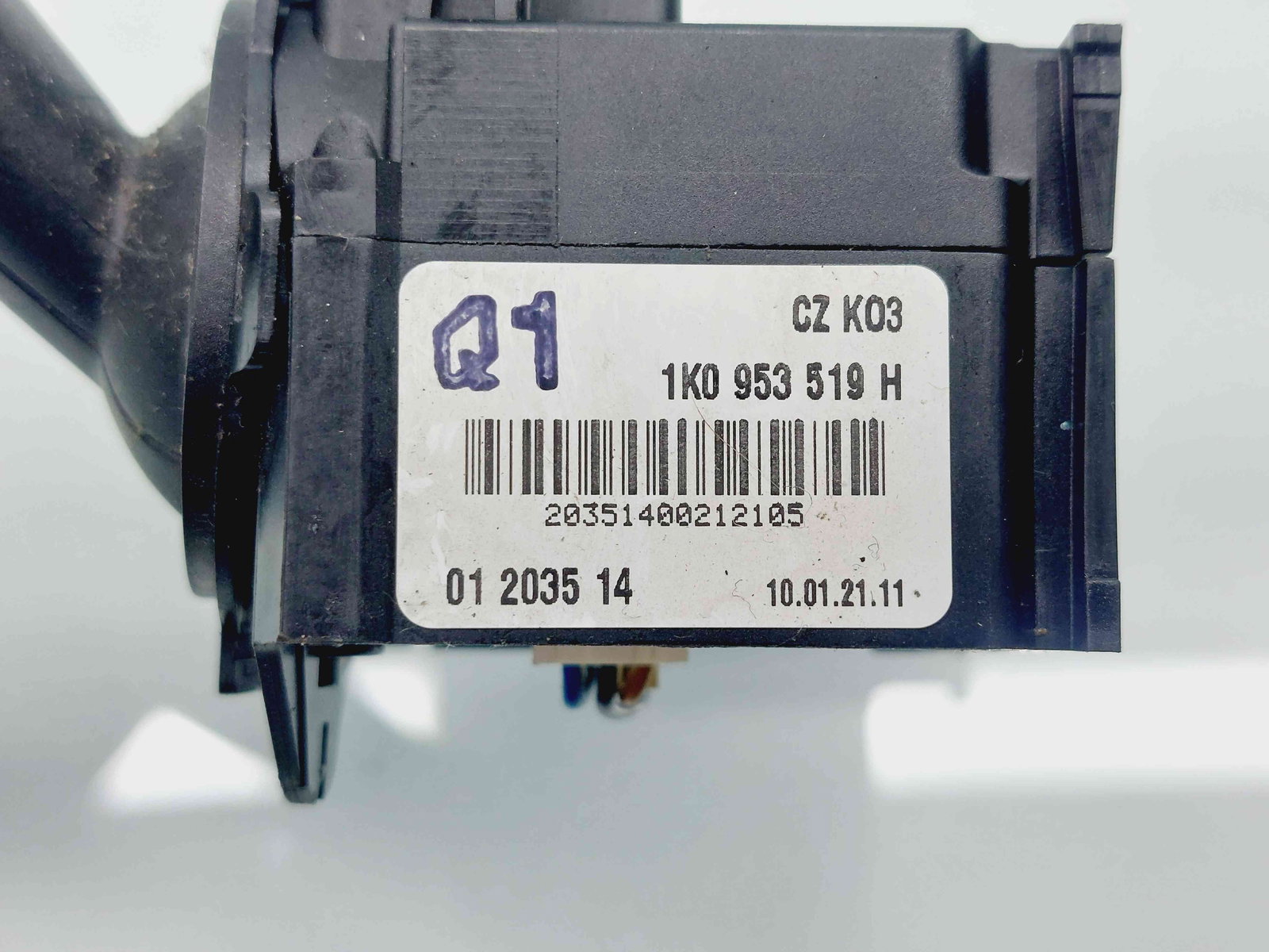 Maneta stergator Volkswagen Golf 6 (5K1) GTD [Fabr 2009-2013] 1K0953519H - imagine 4