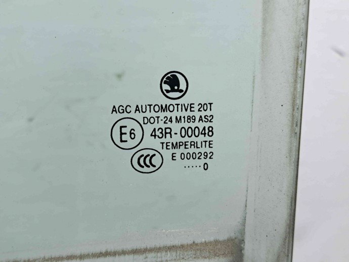 Geam usa stanga spate Skoda Fabia 2 Combi (5J, 545) [Fabr 2007-2014] OEM