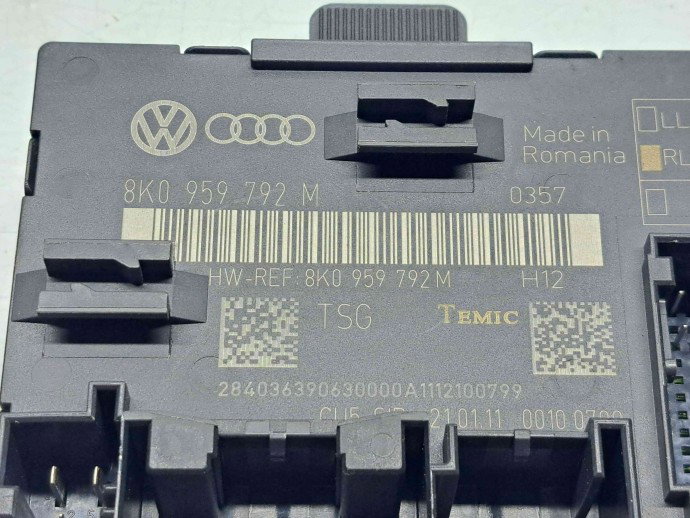  Modul confort Audi Q5 (8RB) [Fabr 2008-2016] S-line 8K0959792M