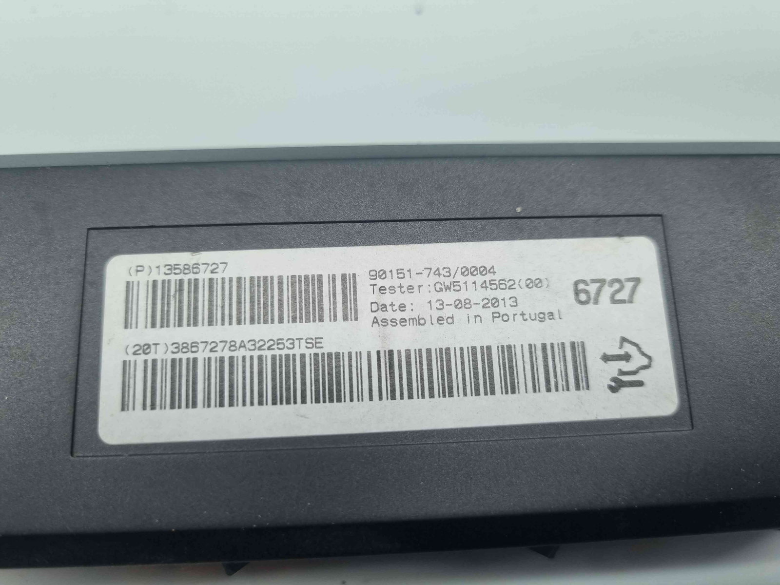 Modul confort Opel Zafira C (E75) Combi [Fabr 2011-2017] 90151-743/0004 - imagine 7