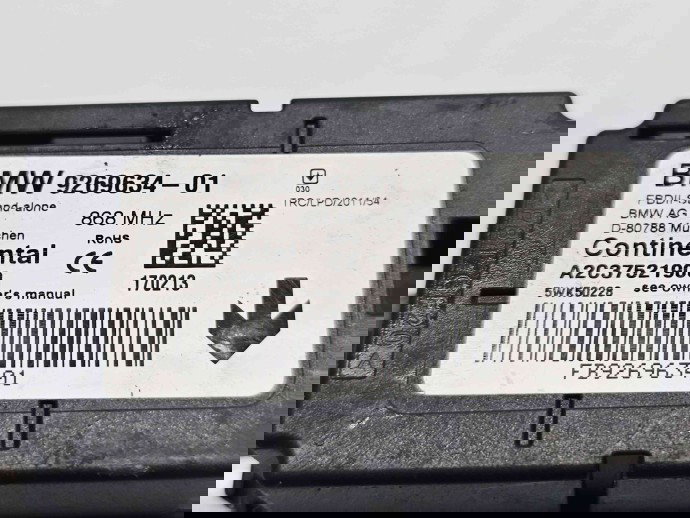  Modul confort Bmw 1 (F21) [Fabr 2012-2017] 9269634-01