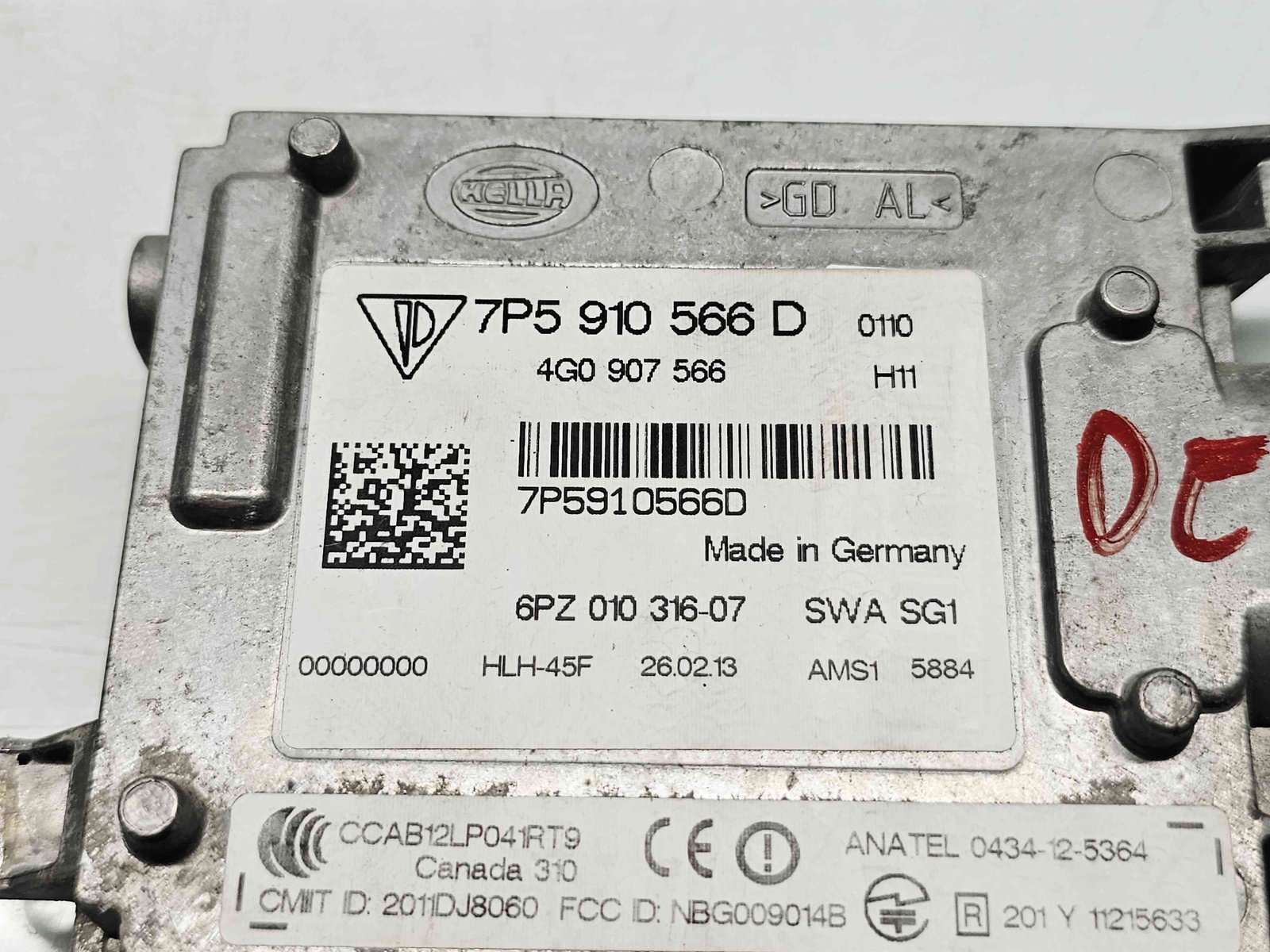 Modul confort PORSCHE Cayenne (92A) [Fabr 2010-2017] 7P5910566D - imagine 2