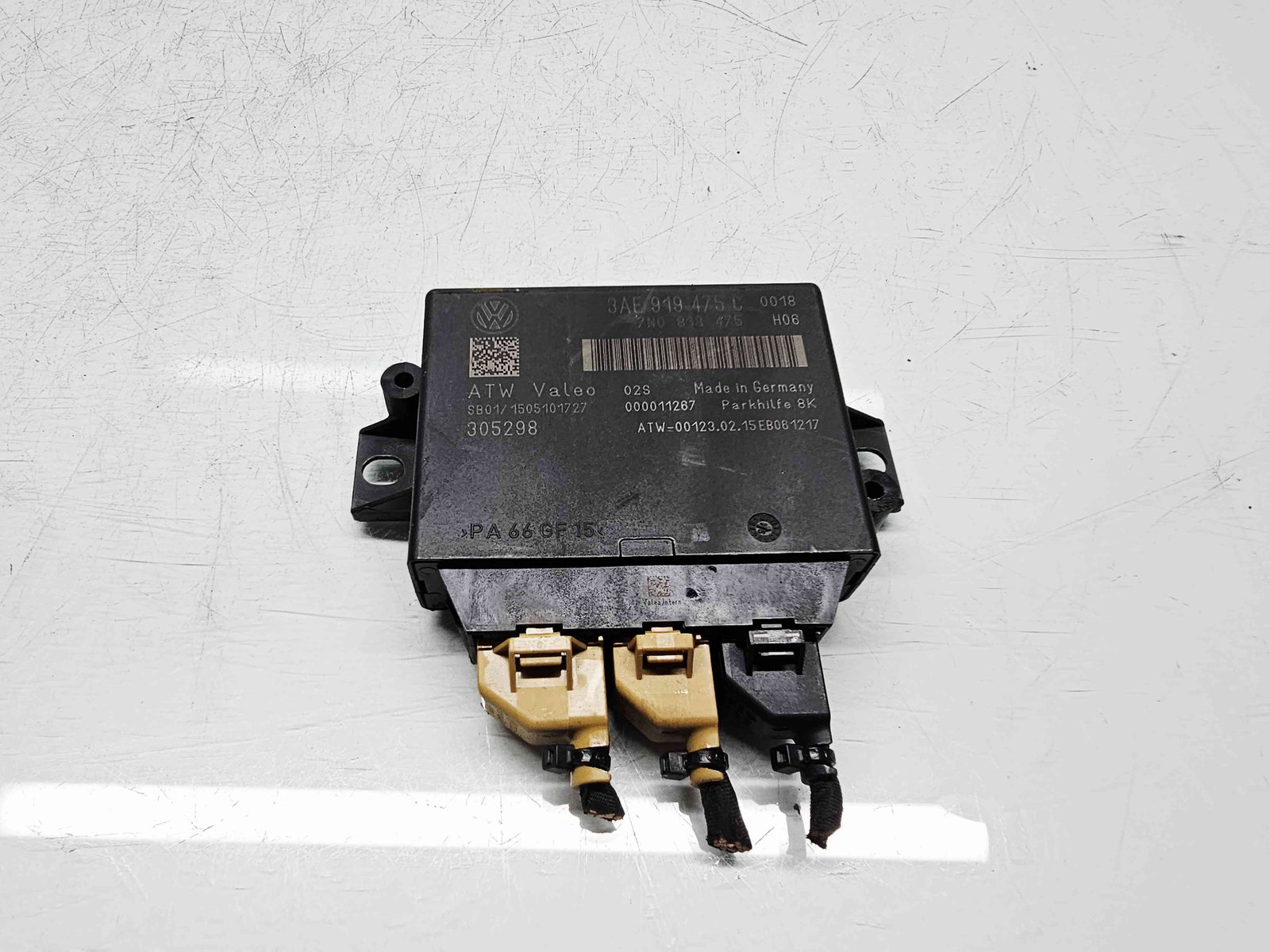 Modul senzori parcare Volkswagen Passat CC (358) Facelift [Fabr 2012-2016] 3AE919475C