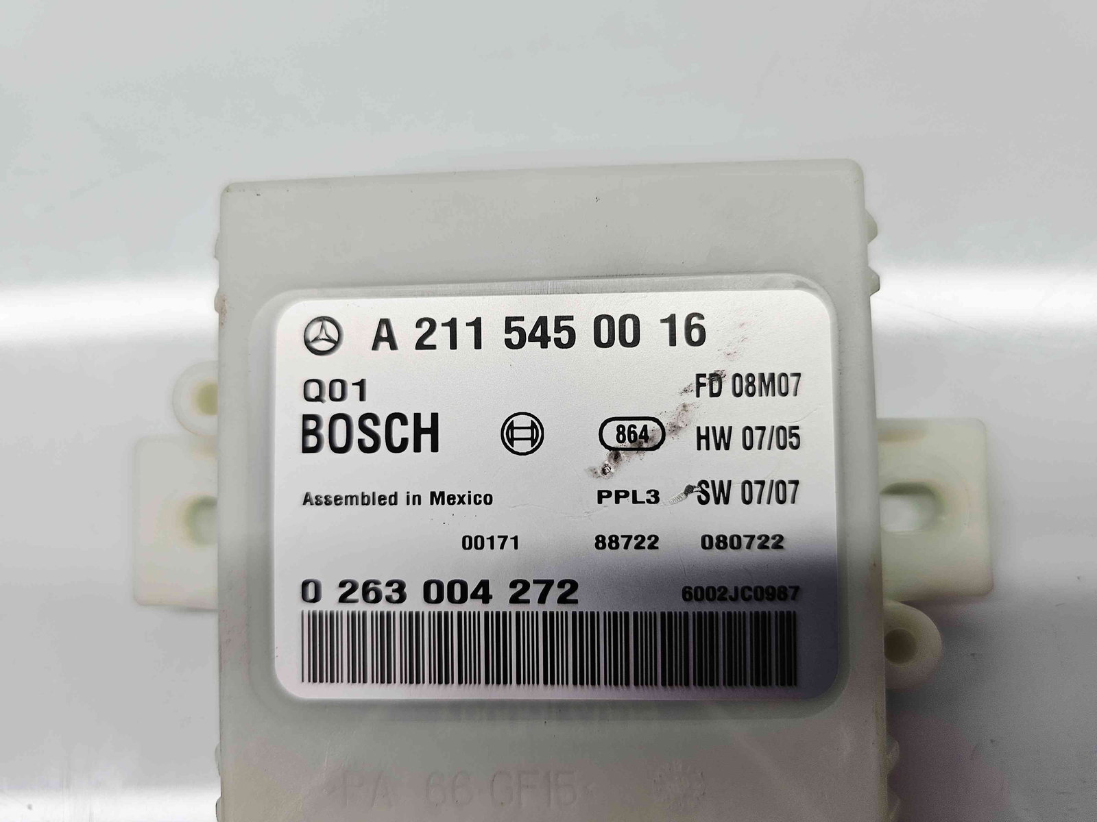 Modul senzori parcare Mercedes Clasa E (W211) [Fabr 2002-2009] A2115450016 - imagine 4