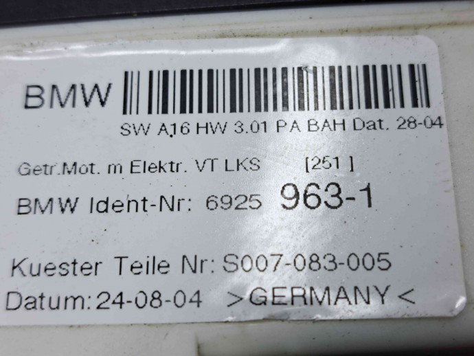 Macara electrica geam stanga fata Bmw X3 (E83) [Fabr 2003-2009] 6925963